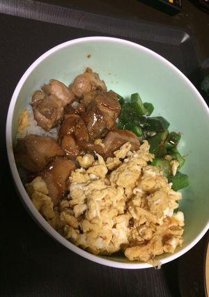 三色丼-レシピのメイン写真