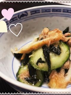 めっちゃ簡単♪ちくわときゅうりの酢のもの-レシピのメイン写真