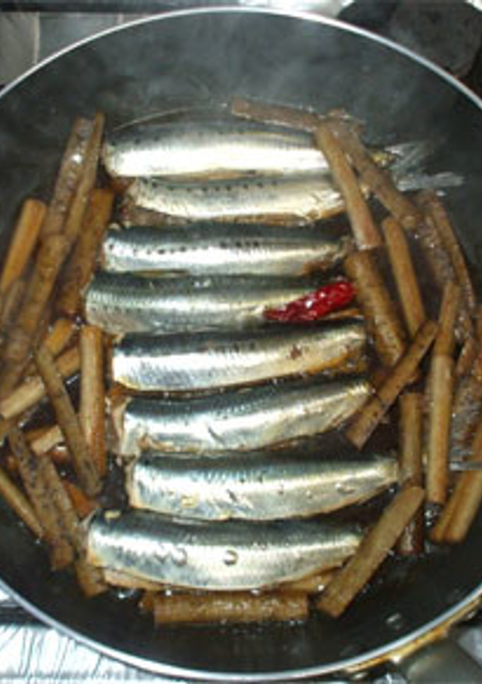 いわしとごぼうの煮物♪簡単-レシピのメイン写真