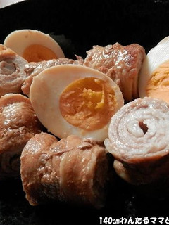 簡単★豚バラ肉のロールチャーシュー-レシピのメイン写真