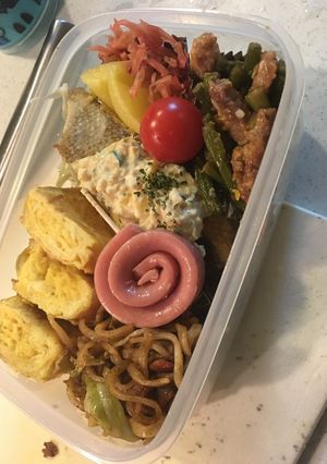 お弁当にクルクルキャンディ-レシピのメイン写真