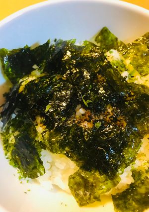 毎日のしろごはん●ふりかけ＆韓国海苔-レシピのメイン写真
