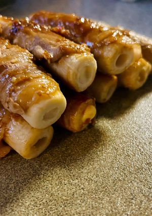 ちくわチーズ豚肉巻き-レシピのメイン写真