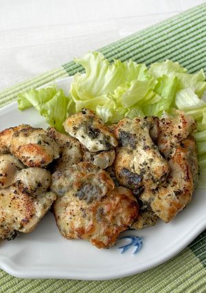 鶏むね肉で柔らか~いバジルチキン-レシピのメイン写真