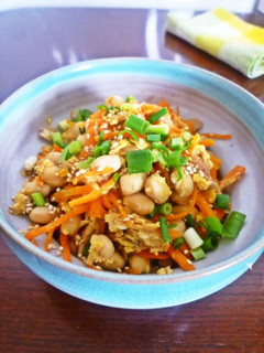 お豆のしりしり風-レシピのメイン写真