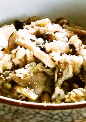 しめじ&舞茸&さんまの蒲焼缶で混ぜご飯-レシピのメイン写真