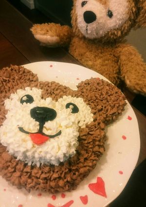 ダッフィーケーキ-レシピのメイン写真