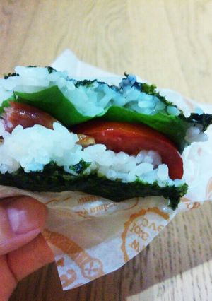 おにぎらず 進化系 はさむだけバーガー-レシピのメイン写真
