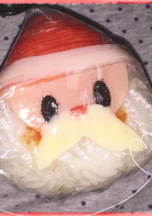 簡単。サンタのクリスマスおにぎり弁当♡-レシピのメイン写真
