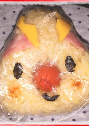 簡単。クリスマスのトナカイおにぎり弁当♡-レシピのメイン写真