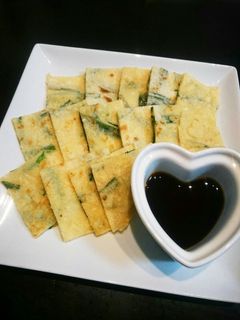 カリッともちっと☆ニラチヂミ-レシピのメイン写真