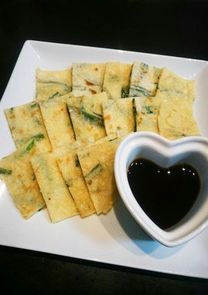 カリッともちっと☆ニラチヂミ-レシピのメイン写真