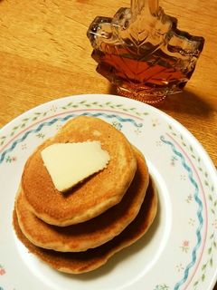 全粒粉 ホットケーキ-レシピのメイン写真