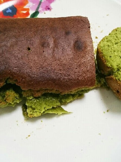 ホットケーキミックスで抹茶ケーキ-レシピのメイン写真