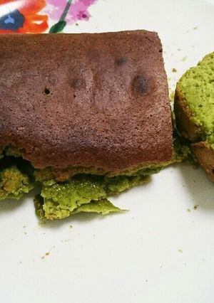 ホットケーキミックスで抹茶ケーキ-レシピのメイン写真