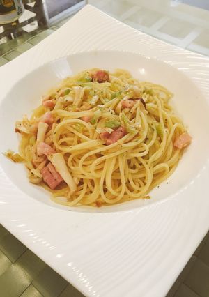 簡単♪7分で出来るお手軽ペペロンチーノ♪-レシピのメイン写真