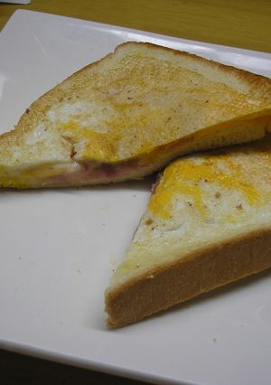 パン１枚でできちゃう！簡単ホットサンド-レシピのメイン写真
