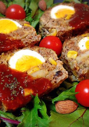 おもてなし♬カレーミートローフ♬-レシピのメイン写真
