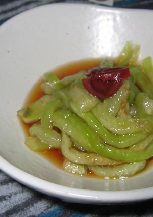なすの水晶そうめん-レシピのメイン写真