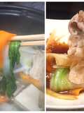 薄切り大根と人参で★野菜しゃぶしゃぶ