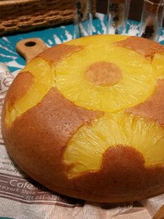 炊飯器でパイナップルケーキ-レシピのメイン写真