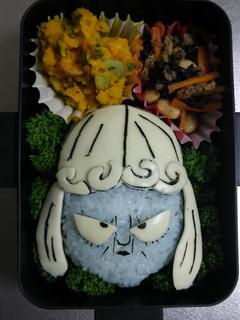 旦那⭐キャラ弁 マモー-レシピのメイン写真