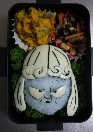 旦那⭐キャラ弁 マモー-レシピのメイン写真