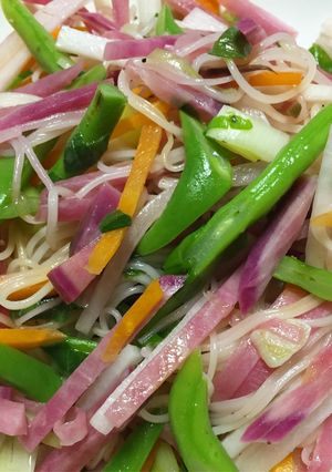 赤大根で油素麺-レシピのメイン写真