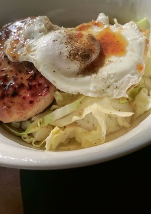 市販のソースを使った簡単ロコモコ-レシピのメイン写真