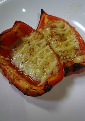 パプリカのマヨチーズ焼き-レシピのメイン写真