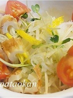 ヘルシー☆大根とエノキの柚子風味サラダ-レシピのメイン写真