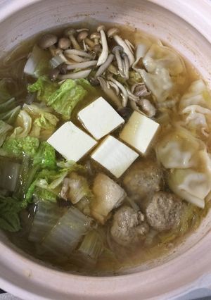 カンタン皮なし餃子鍋-レシピのメイン写真
