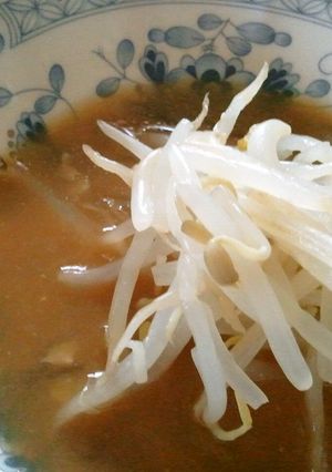 もやしのビールと味噌ラーメンスープ風味-レシピのメイン写真