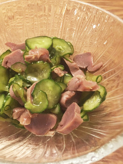コリコリ歯応え♪砂肝の中華風酢の物-レシピのメイン写真