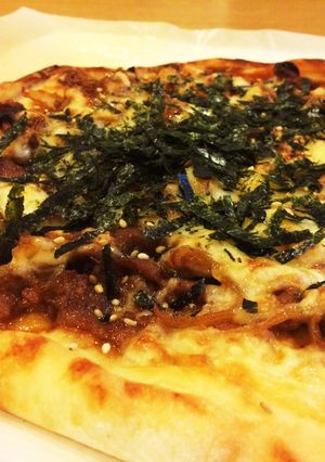 激うまっ！焼き肉ピザ★-レシピのメイン写真