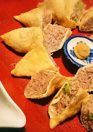 ぷりぷり春雨入り★油揚げシュウマイ-レシピのメイン写真