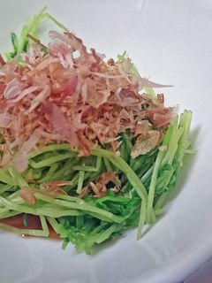 お父さんの超簡単豆苗お浸し-レシピのメイン写真