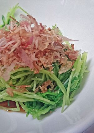 お父さんの超簡単豆苗お浸し-レシピのメイン写真