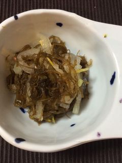 冬瓜ともずくのゆずポン酢和え-レシピのメイン写真
