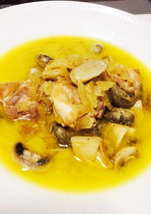 鶏肉とキノコのクリーム煮-レシピのメイン写真