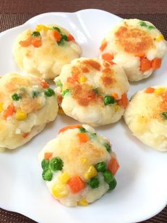 はんぺんとポテトのお焼き!(^^)!-レシピのメイン写真