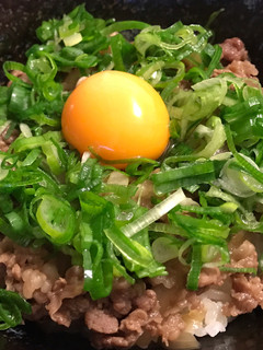 すき家風?!簡単ネギ玉牛丼!-レシピのメイン写真