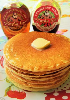うちのモチふわパンケーキ(基本)-レシピのメイン写真