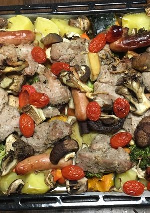 豚ヒレ肉と野菜のオーブン焼き-レシピのメイン写真