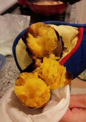グリルでトロトロ焼き芋-レシピのメイン写真