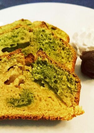 黒糖抹茶のマーブルパウンドケーキ-レシピのメイン写真
