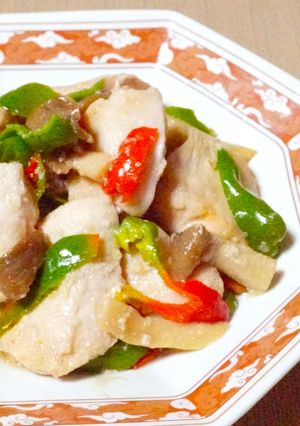 鶏むね肉のパパッと炒め♪-レシピのメイン写真