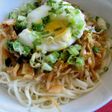 キムチとエノキの簡単アレンジうどん