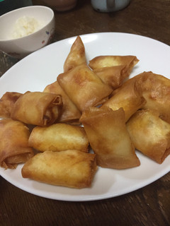 簡単ササミとチーズの春巻き-レシピのメイン写真