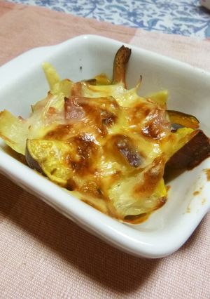 カボチャとサツマイモの簡単グラタン-レシピのメイン写真